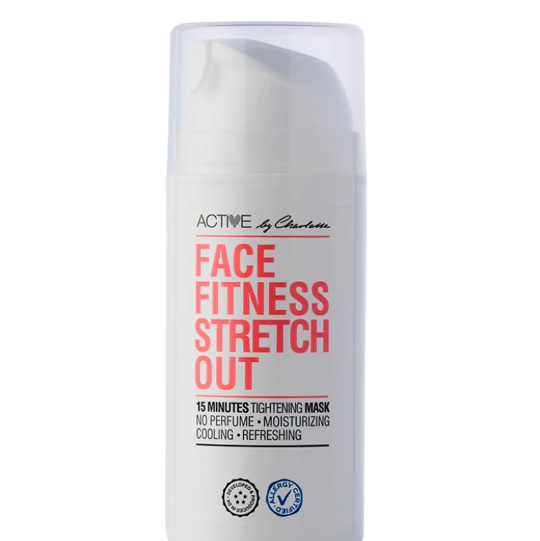 Active By Charlotte Face Fitness Stretch Out 15 min Face Mask (100 ml)