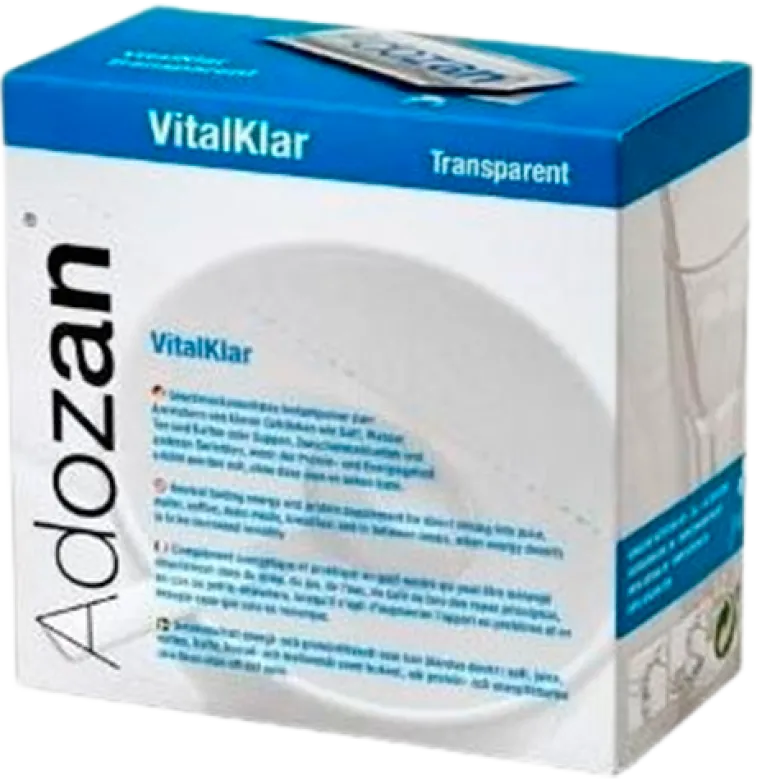 Adozan VitalKlar Transparent Proteintilskud (20 stk)