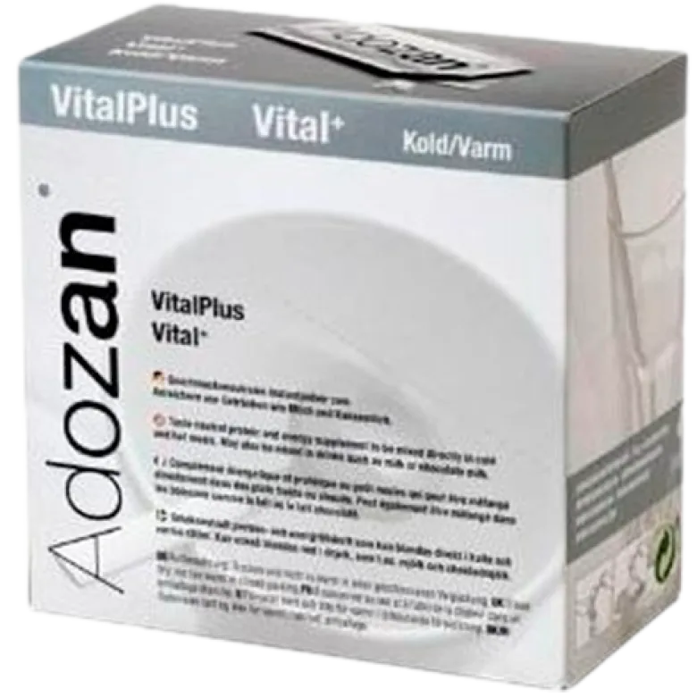 Adozan Vital+ Kold/Varm Proteintilskud (20 stk)