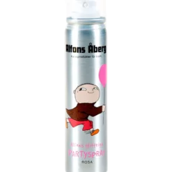 Alfons Åberg Glitrende Partyspray Rosa (80 ml)