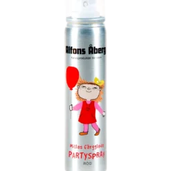 Alfons Åberg Millas Farveglade Partyspray Rød (80 ml)