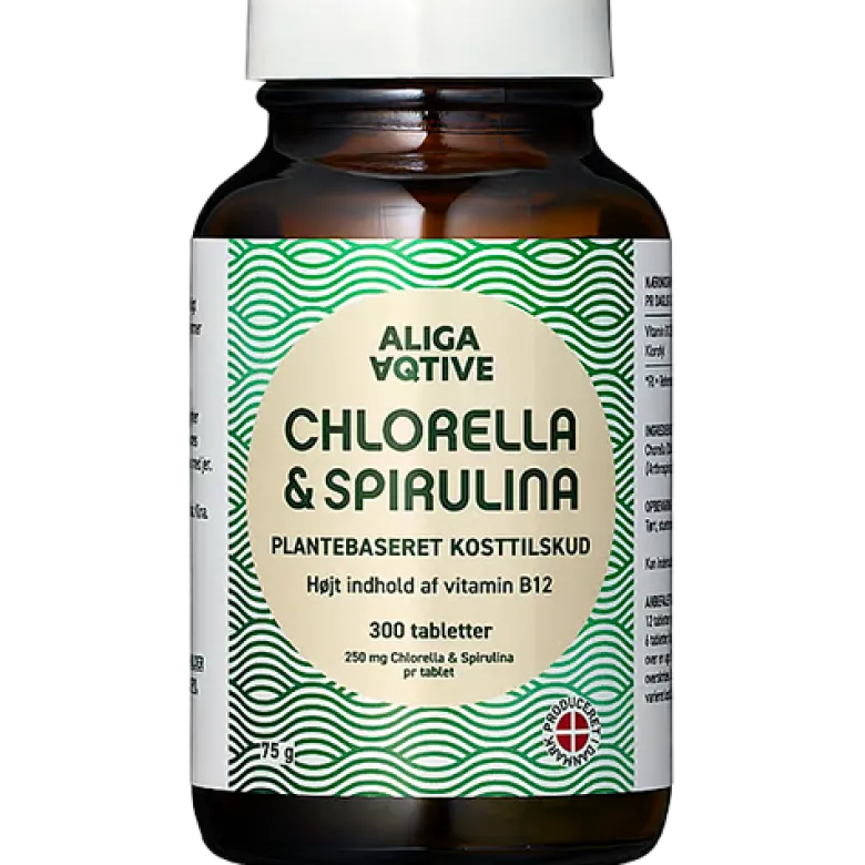 Aliga Aqtive Chlorella & Spirulina (300 tabl)