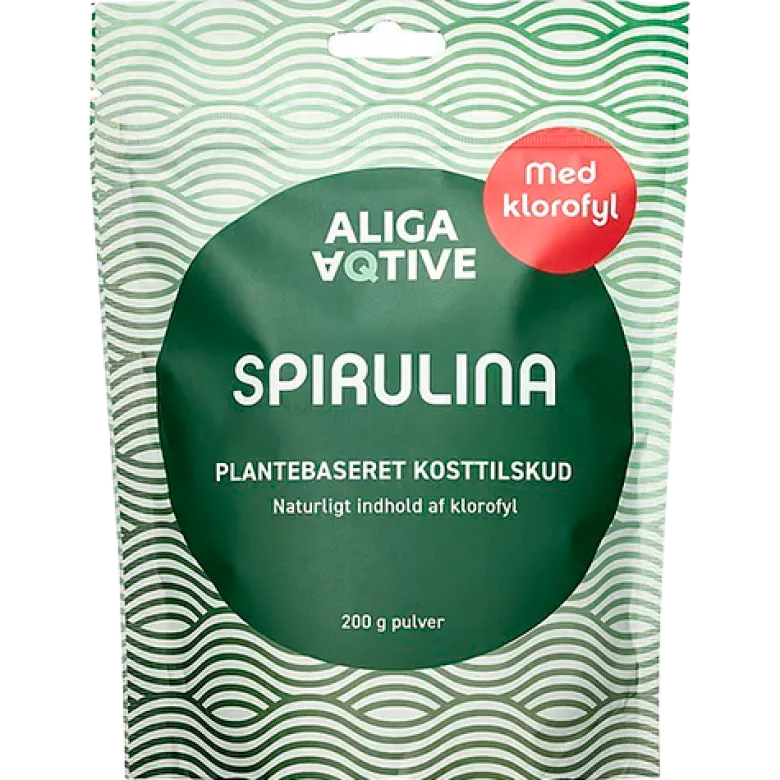Aliga Aqtive Spirulina Pulver (200 g)