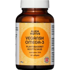 Aliga Aqtive Vegansk Omega-3 (60 softgels)