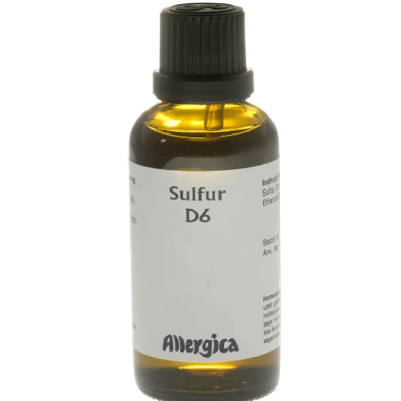 Allergica Sulfur D6 (50 ml)