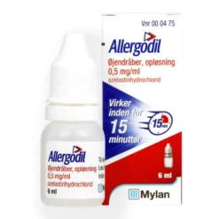 Allergodil Øjendråber 0,05% (6 ml)