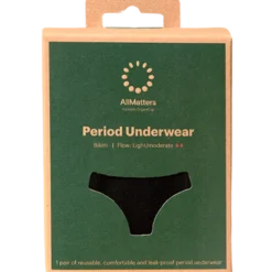 AllMatters Period Underwear Bikini Light/moderate Size M (1 stk)