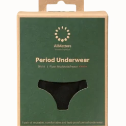 AllMatters Period Underwear Bikini Moderate/Heavy Size XXS (1 stk)
