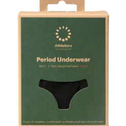 AllMatters Period Underwear Bikini Moderate/Heavy Size XS (1 stk)