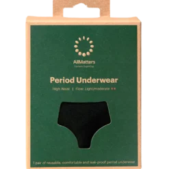 AllMatters Period Underwear High-Waist Light/moderate Size XS (1 stk)