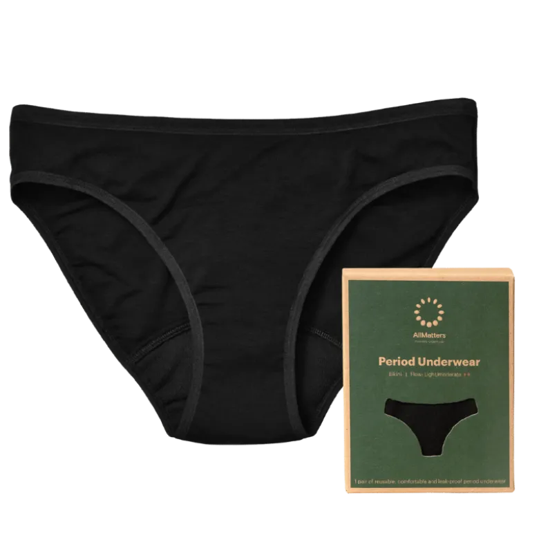 AllMatters Period Underwear Bikini Light/moderate Size XXL (1 stk)