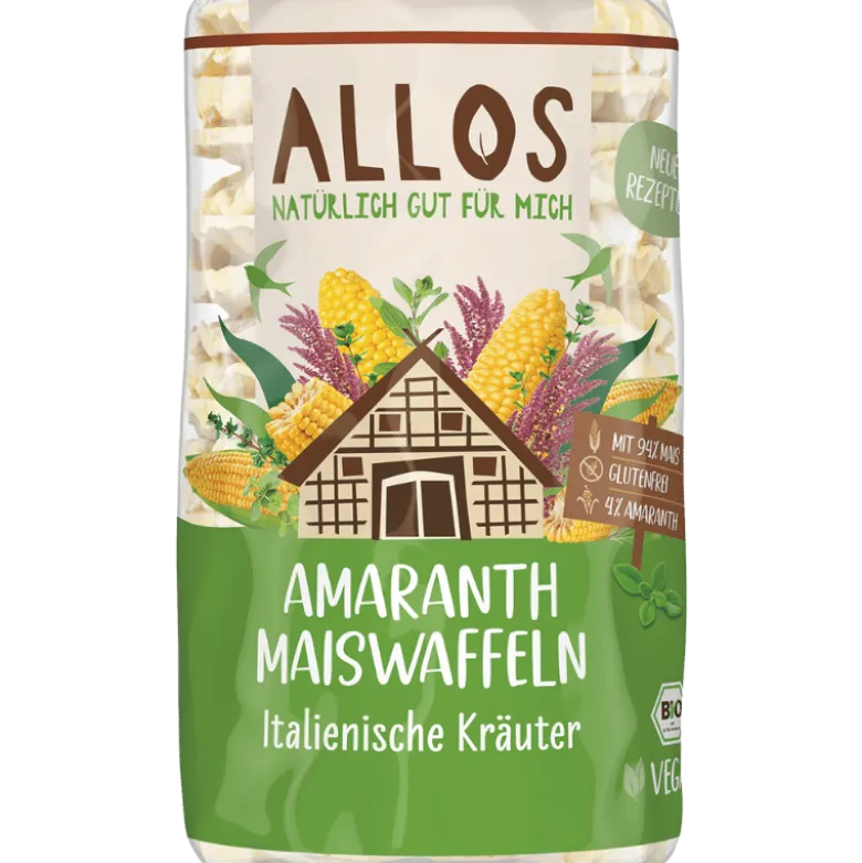 Allos Majsgaletter m. Italienske urter Ø (115 g)