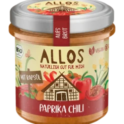 Allos Smørepålæg Auf´s Brot Peberfrugt-Chili Ø (140 g)