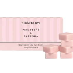 Ambience Stoneglow Vegansk Soja Duftvoks Pæon & Gardenia (16 stk)