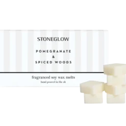 Ambience Stoneglow Vegansk Soja Duftvoks Granatæble & Krydret Træ (16 stk)