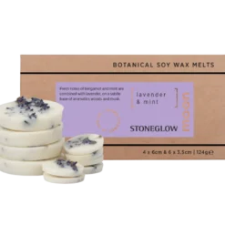 Ambience Stoneglow Vegansk Soja Duftvoks Lavendel & Mint (10 stk)