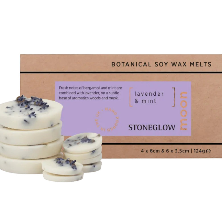 Ambience Stoneglow Vegansk Soja Duftvoks Lavendel & Mint (10 stk)