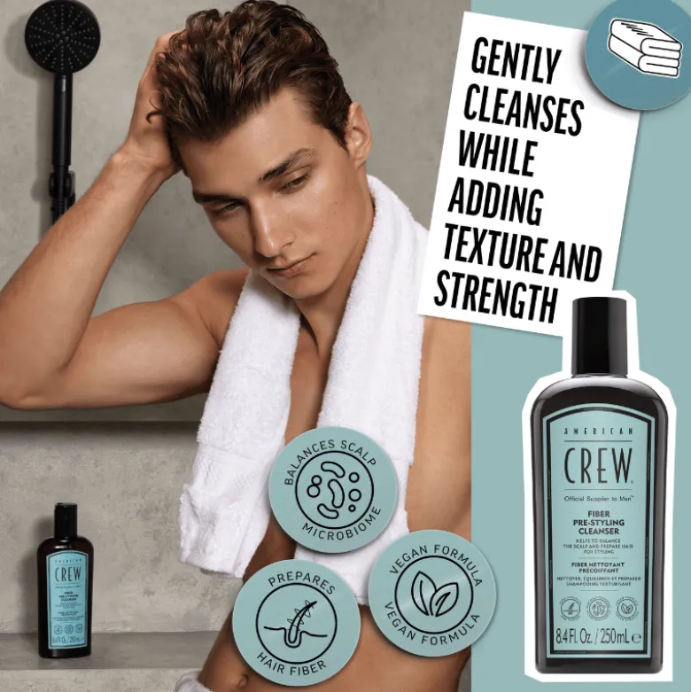 American Crew Fiber Cleanser (250 ml)