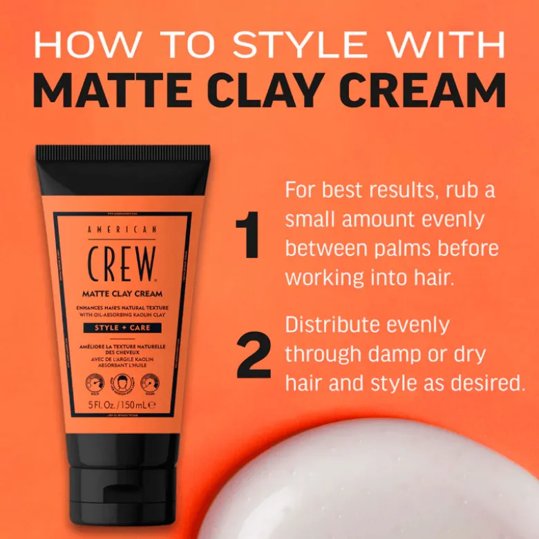 American Crew Matte Clay Creme (150 ml)