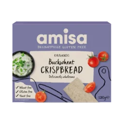 Amisa Glutenfri Knækbrød Boghvede Ø (120 g)