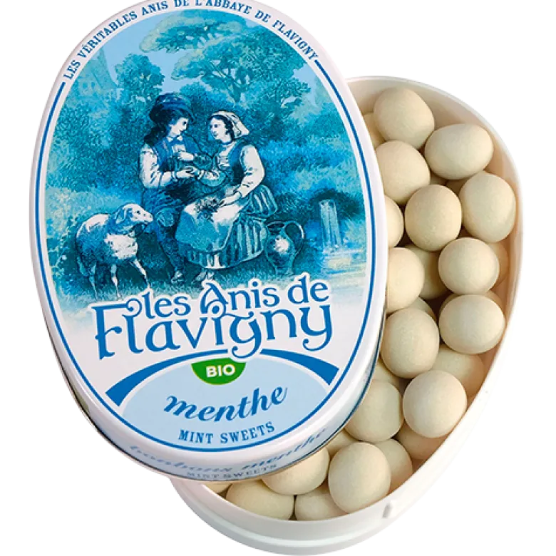 Anis de Flavigny Pastiller Med Mint Ø (50 g)