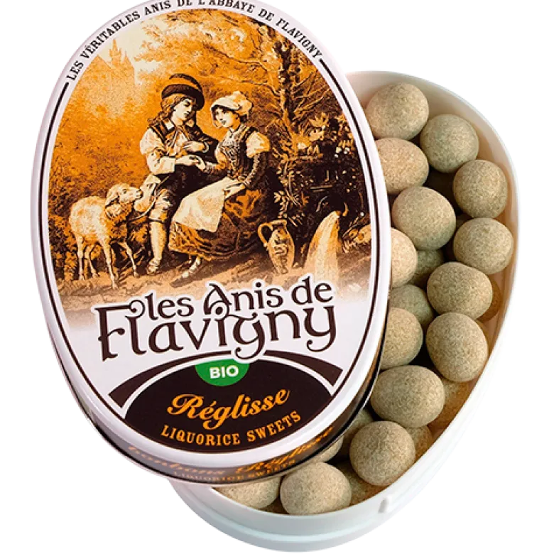 Anis de Flavigny Pastiller Med Lakrids (50 g)