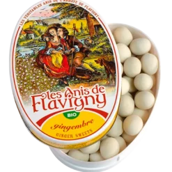 Anis de Flavigny Pastiller Med Ingefær Ø (50 g)