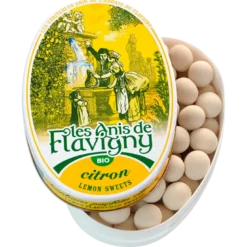 Anis de Flavigny Pastiller Med Lemon Ø (50 g)