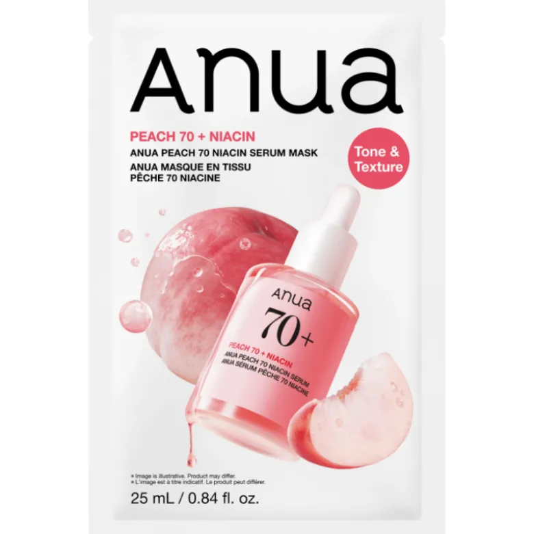 Anua Peach 70 Niacin Serum Mask (1 stk)