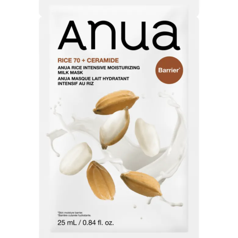 Anua Rice 70 Intensive Moisturizing Milk Mask (1 stk)