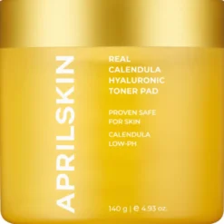 APRILSKIN Real Calendula Hyaluronic Toner Pad (60 stk)