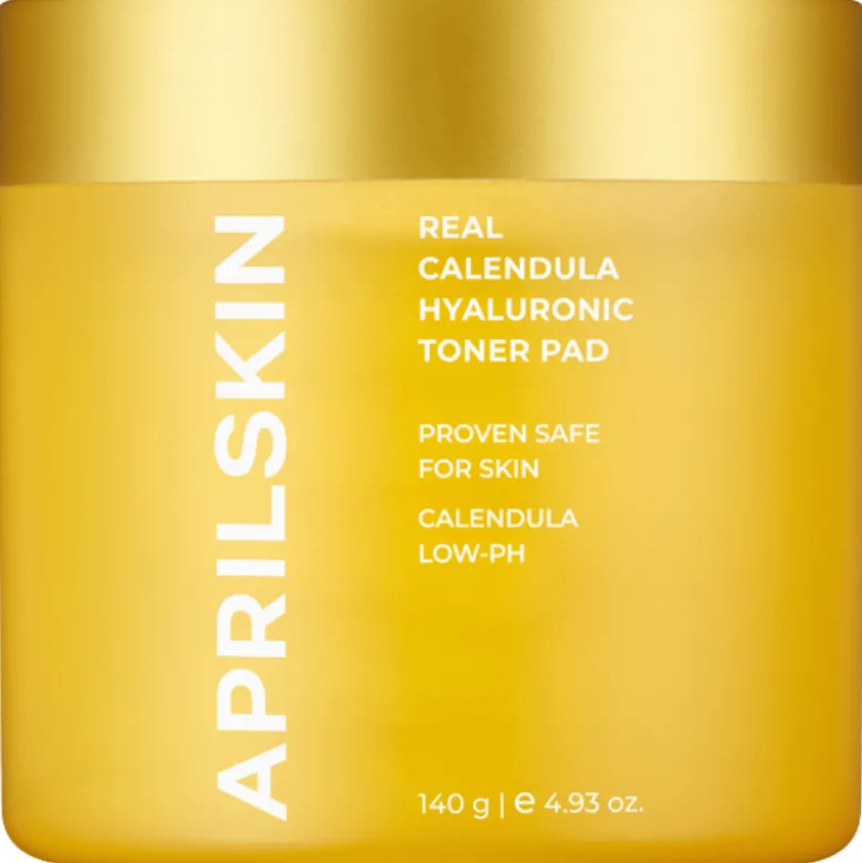 APRILSKIN Real Calendula Hyaluronic Toner Pad (60 stk)