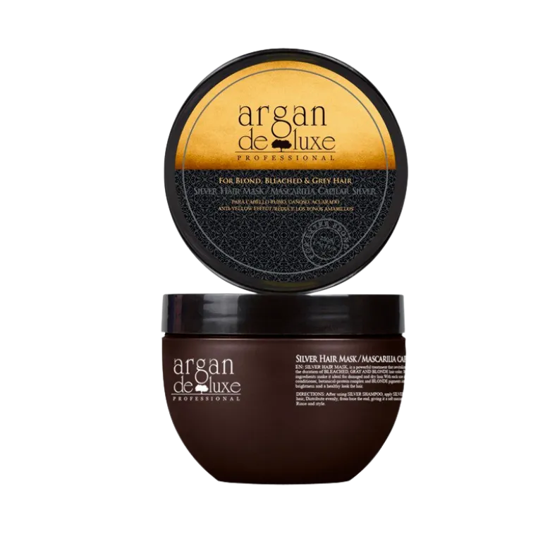 Argan De Luxe Remove Brassiness Silver Mask (500 ml)