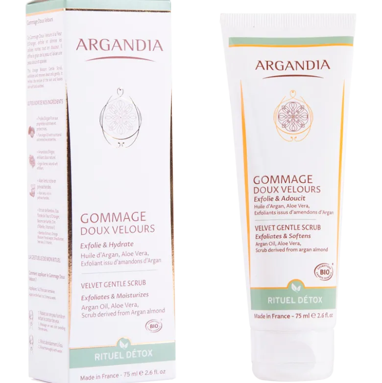 Argandia Velvet Gentle Scrub, Orange Blossom (75 ml)