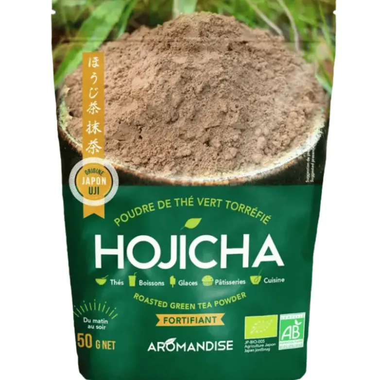 Aromandise Hojicha Grøn Te Pulver Ø (50 g)