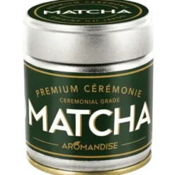 Aromandise Matcha Grøn Te Pulver Ceremonial Grade Ø (30 g)