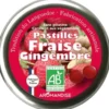 Aromandise Pastiller M. Jordbær & Ingefær Ø (45 g)