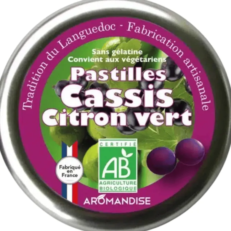 Aromandise Pastiller M. Solbær & Lime Ø (45 g)