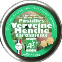 Aromandise Pastiller M. Verbena, Mynte & Kardemomme Ø (45 g)
