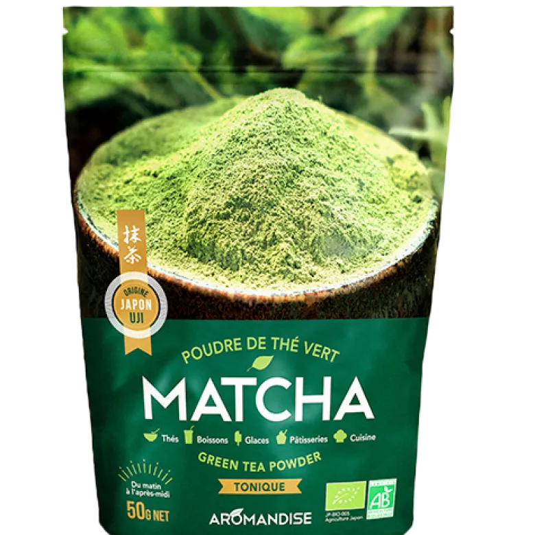 Aromandise THEM Matcha Grøn Te Pulver Ø (50 g)