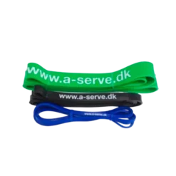 Aserve Power Fitness Elastik Heavy Grøn (1 stk)