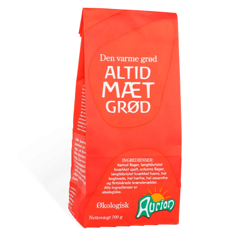 Aurion Den Varme Grød - Altid Mæt Grød Ø (700 g)
