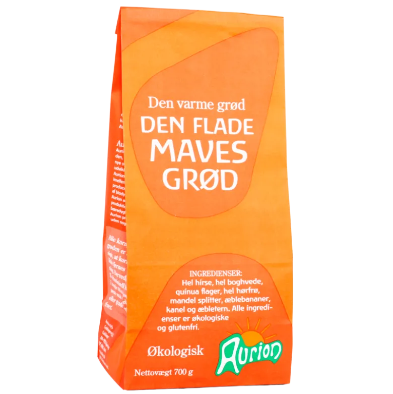 Aurion Den Varme Grød - Den Flade Maves Grød Ø (700 g)