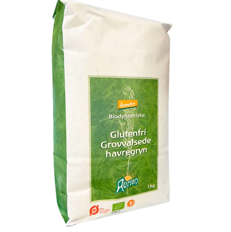 Aurion Glutenfri Havregryn Grove (1000 g)