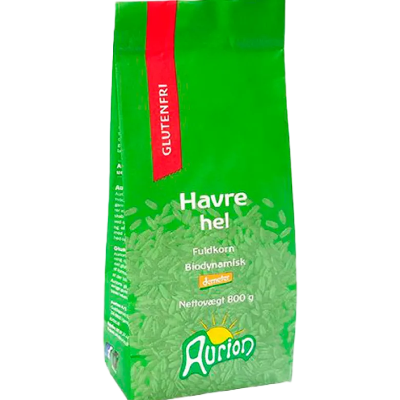 Aurion Glutenfri Hel Havre Ø (800 g)