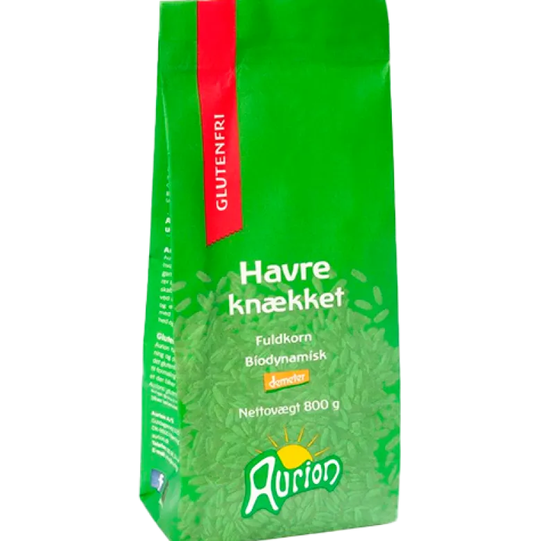 Aurion Glutenfri Knækket Havre Ø (800 g)