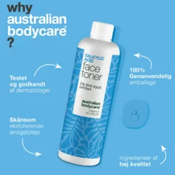 Australian Bodycare Salicylic Acid Face Toner 2% BHA Exfoliant (150 ml)
