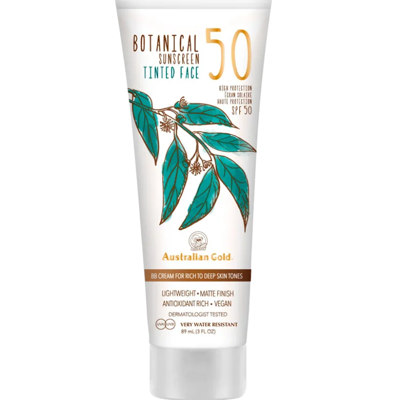 Australian Gold Botanical SPF50 Tinted Rich-Deep (88 ml)