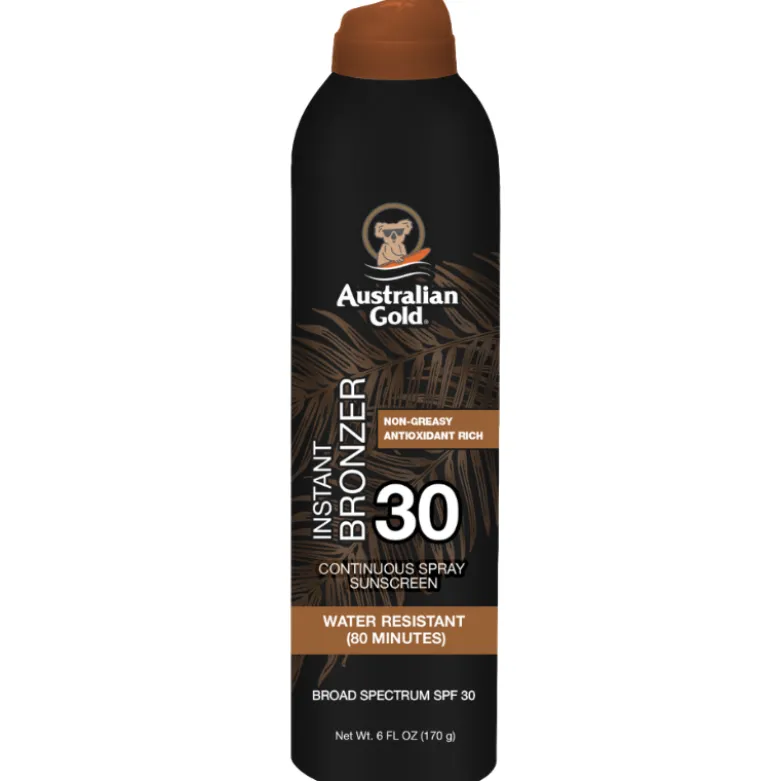 Australian Gold Instant Bronzer Continuous Spray SPF 30 (177 ml)