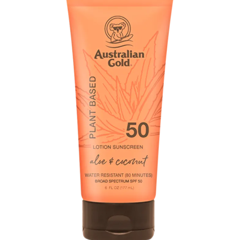 Australian Gold Plantbased Sunscreen Lotion SPF50 (177 ml)